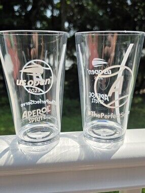 Aperol Spritz US Open 2025 Plastic Cups Never Used The Perfect Serve